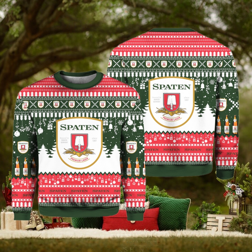 Spaten German Beer Ugly Christmas Sweater Spaten German Beer Ugly Christmas Sweater