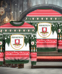 Spaten German Beer Ugly Christmas Sweater