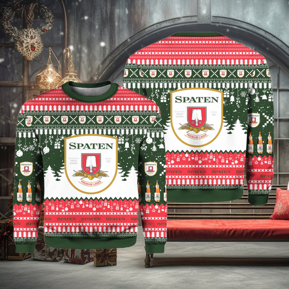 Spaten German Beer Ugly Christmas Sweater Spaten German Beer Ugly Christmas Sweater