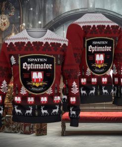 Spaten Optimator Beer Ugly Christmas Sweater