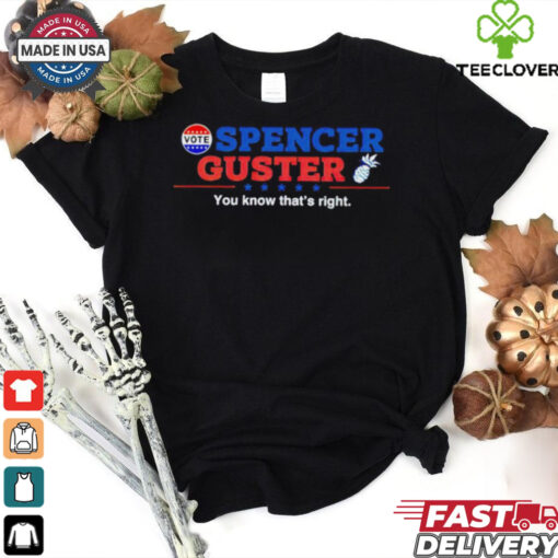 Spencer Guster you know that’s right election 2024 hoodie, sweater, longsleeve, shirt v-neck, t-shirt