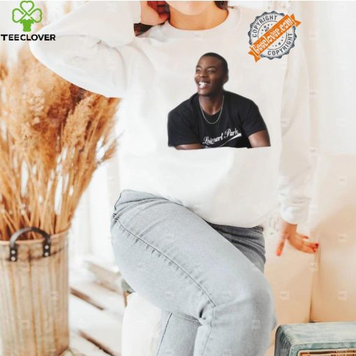 Spencer James smiling shirt