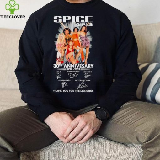 Spice Girl 30th anniversary 1994 2024 thank you for the memories hoodie, sweater, longsleeve, shirt v-neck, t-shirt