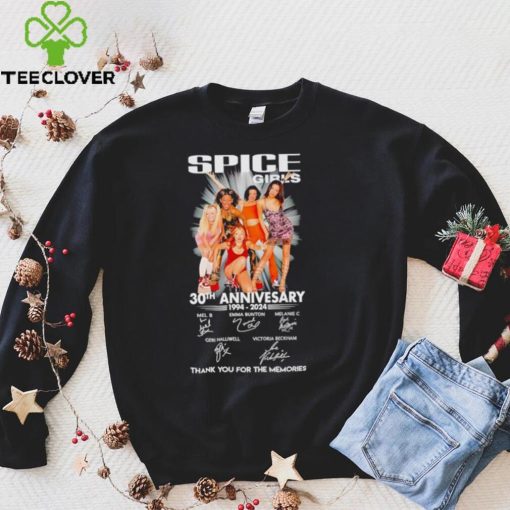 Spice Girl 30th anniversary 1994 2024 thank you for the memories hoodie, sweater, longsleeve, shirt v-neck, t-shirt