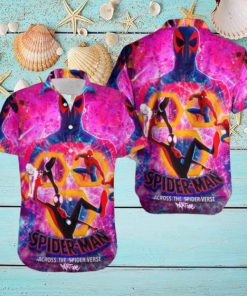 Spider Man Across The Spider Verse 2024 Summer Trend Fan Gifts Hawaiian Shirt