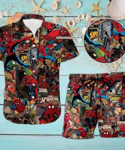 Spider Man Hawaiian Shirt Avengers Superhero Avengers Superhero