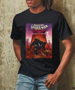 Spider Man Mad Engine Grave Graphic T Shirt