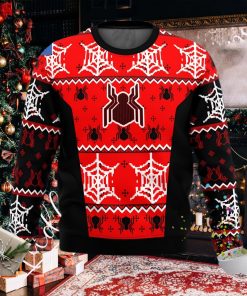 Spider Man Symbol Web Ugly Christmas Sweater