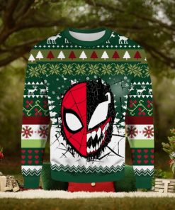 Spider Man Venom Ugly Christmas Sweater
