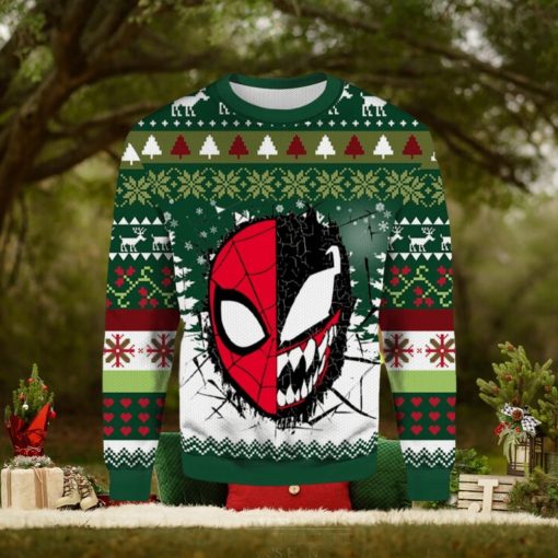 Spider Man Venom Ugly Christmas Sweater