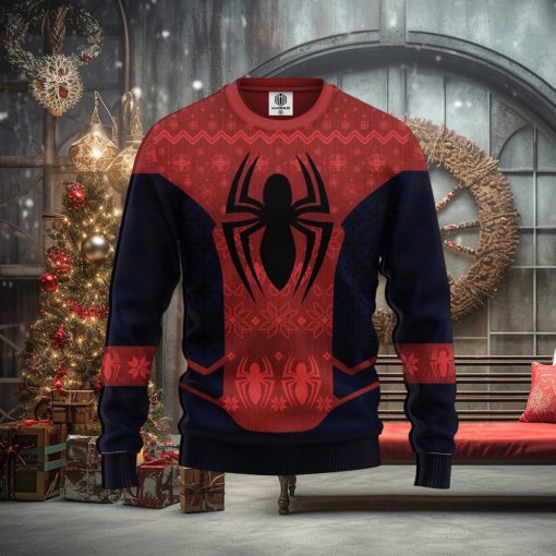 Spider Mans Ugly Christmas Sweater 3D All Over Print Christmas Gift