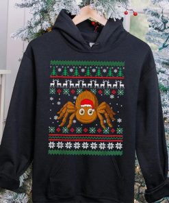 Spider Santa Hat Funny Ugly Christmas Pajama Holiday Xmas Shirt