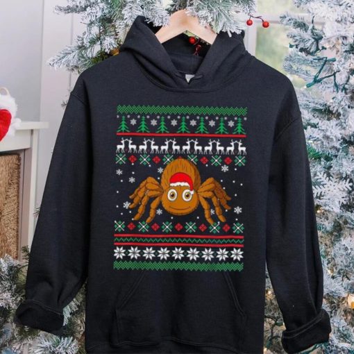 Spider Santa Hat Funny Ugly Christmas Pajama Holiday Xmas Shirt