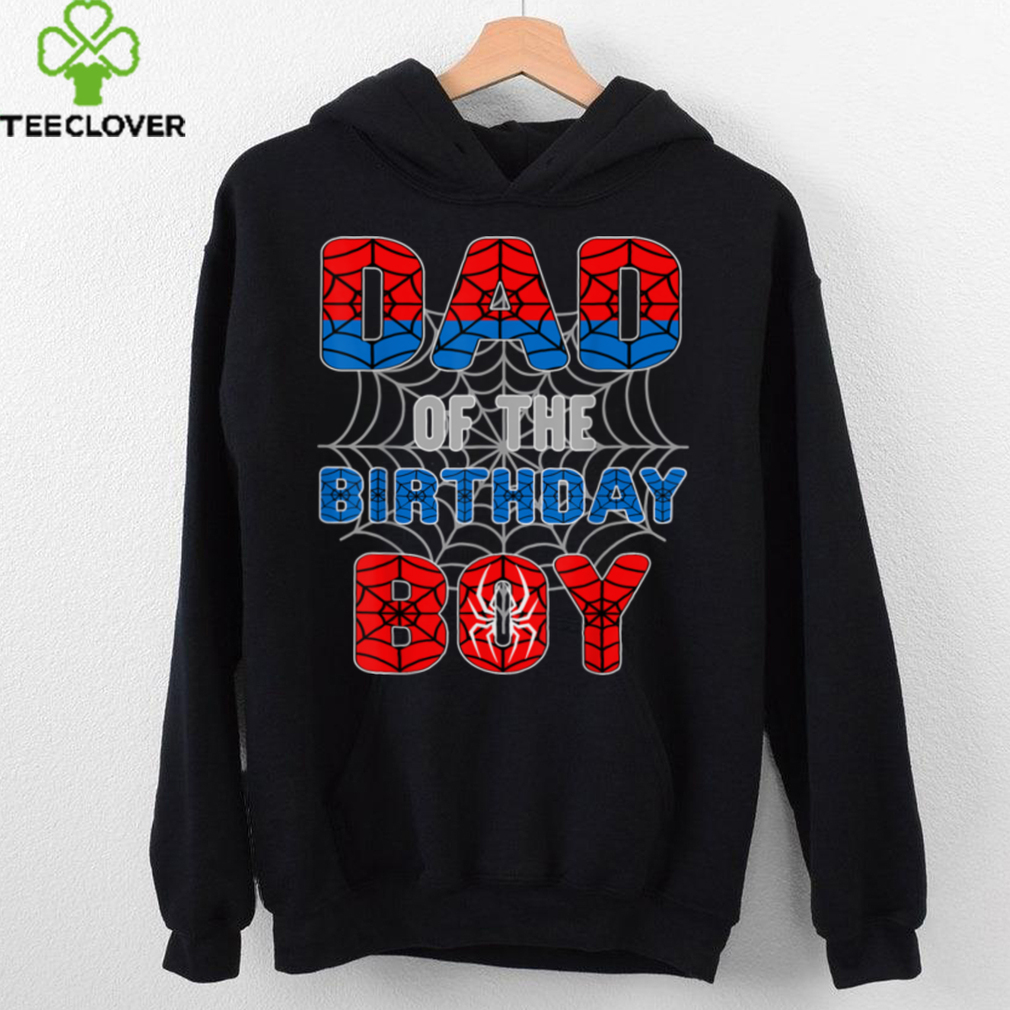 Spider Web Birthday Party Dad of The Birthday Boy T Shirt Spider Web Birthday Party Dad of The Birthday Boy T Shirt