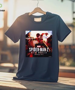 Spider man 2 Miles Morales upgraded suit poster shirt