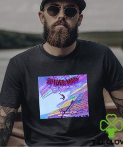 Spider man Across the Spider verse the art of the movie poster shirt