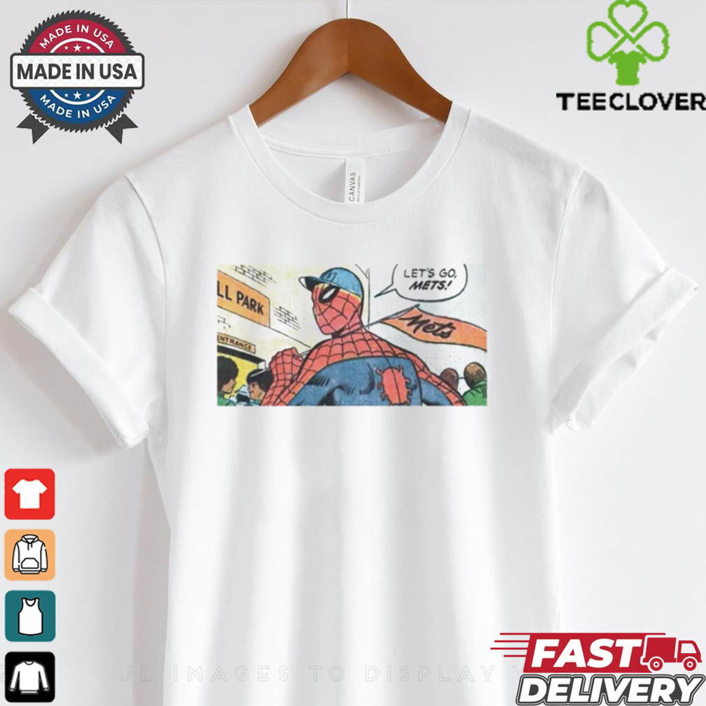 Spider man Mets flag let’s go Mets shirt Spider man Mets flag let’s go Mets shirt