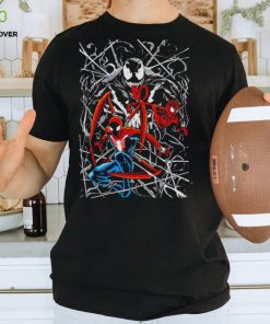 Spider man and Venom web heads shirt