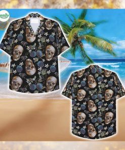 Spiders and Skulls Hawaiian Shirt