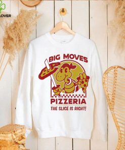 Spifspace Big Moves Pizzeria The Slice Is Right Shirt