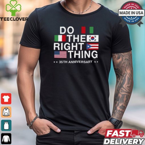 Spike Lee Do The Right Thing Flag 35Th Anniversary Shirt