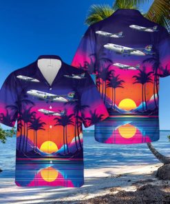 Spirit Airlines FlightFactor A320 'Skittles' livery Hawaiian Shirt