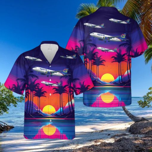 Spirit Airlines FlightFactor A320 ‘Skittles’ livery Hawaiian Shirt