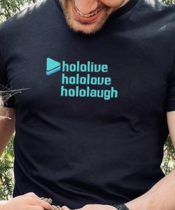 Spiritsnar Hololive Hololove Hololaugh logo shirt