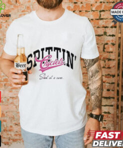Spittin Chiclets x Breasties Varsity shirt