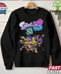 Splatoon 3 Ink, Dive, Swim And Splat Your Way To The Top Shirt