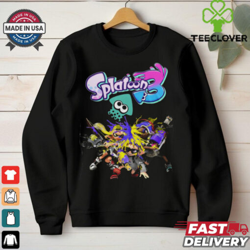 Splatoon 3 Ink, Dive, Swim And Splat Your Way To The Top Shirt