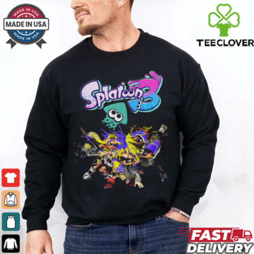 Splatoon 3 Ink, Dive, Swim And Splat Your Way To The Top Shirt