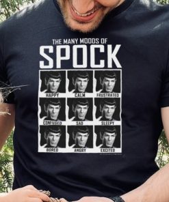 Spock Star Trek Original Series Moods of Graphic T Shirt