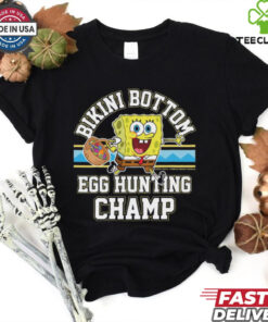 SpongBob Bikini Bottom Egg Hunting Champ Graphic T Shirt