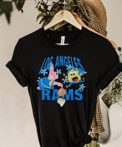 SpongeBob And Patrick X LA Rams Tee Shirt