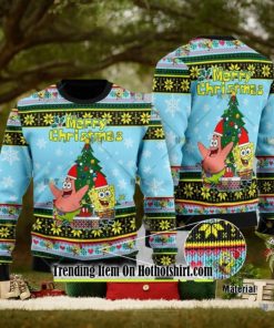 SpongeBob Merry Christmas Ugly Christmas Sweater