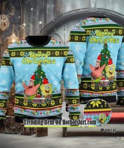 SpongeBob Merry Christmas Ugly Christmas Sweater