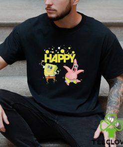 SpongeBob SquarePants Happy Dancing SpongeBob And Patrick shirt
