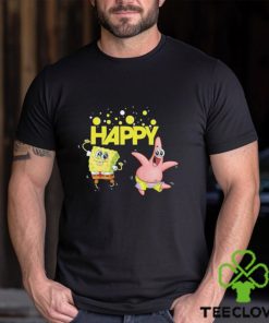 SpongeBob SquarePants Happy Dancing SpongeBob And Patrick shirt