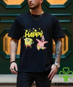 SpongeBob SquarePants Happy Dancing SpongeBob And Patrick shirt