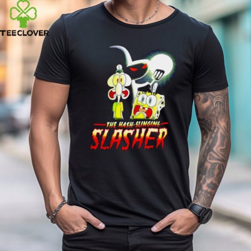 SpongeBob SquarePants Hash slinging slasher hoodie, sweater, longsleeve, shirt v-neck, t-shirt