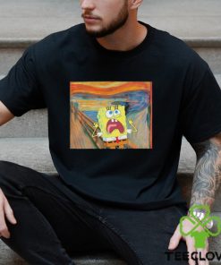 SpongeBob SquarePants Scream Painting shirt