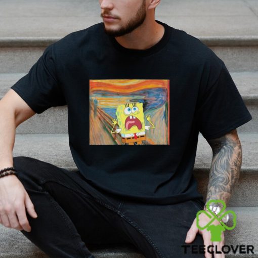 SpongeBob SquarePants Scream Painting shirt