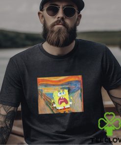 SpongeBob SquarePants Scream Painting shirt