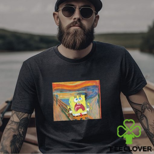 SpongeBob SquarePants Scream Painting shirt