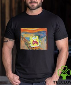 SpongeBob SquarePants Scream Painting shirt