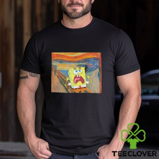 SpongeBob SquarePants Scream Painting shirt