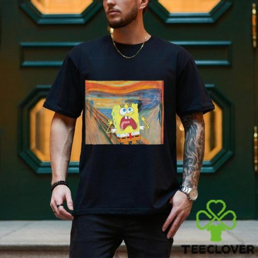 SpongeBob SquarePants Scream Painting shirt