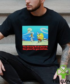 SpongeBob SquarePants SpongeBob Squidward Pizza shirt