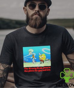 SpongeBob SquarePants SpongeBob Squidward Pizza shirt